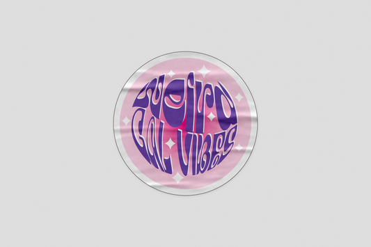 Weird Gal Vibes Stickers