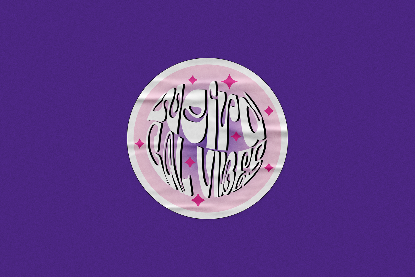Weird Gal Vibes Stickers